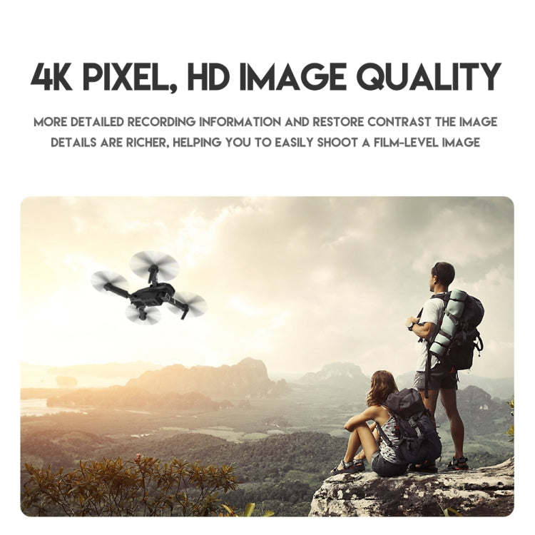 LS-E525 4K Telecamera HD singola Mini pieghevole RC Quadcopter Drone aereo telecomandato, 4K Single HD Camera