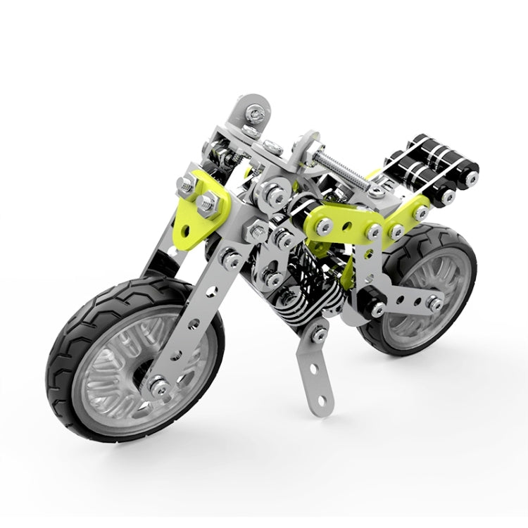 MoFun SW-003 Blocchi di assemblaggio per moto da strada in acciaio inossidabile fai-da-te da 188 pezzi, SW-003