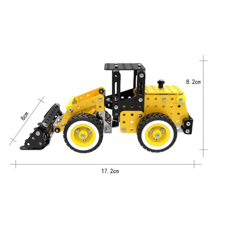 MoFun SW-008 Blocchi di assemblaggio per caricatore per auto fai-da-te in acciaio inossidabile da 332 pezzi, SW-008 Car Loader