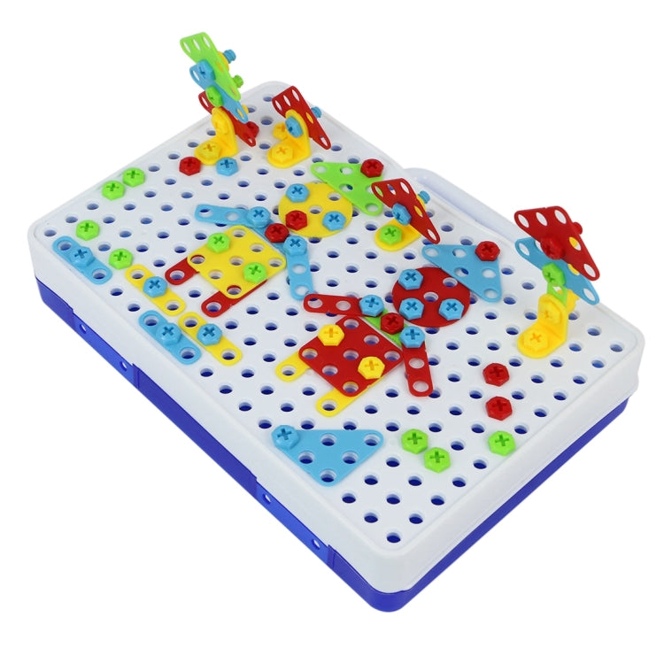 MoFun 608 240 pz fai da te smontaggio vite dado trapano elettrico puzzle giocattoli educativi con dado elettrico, 608 237 PCS