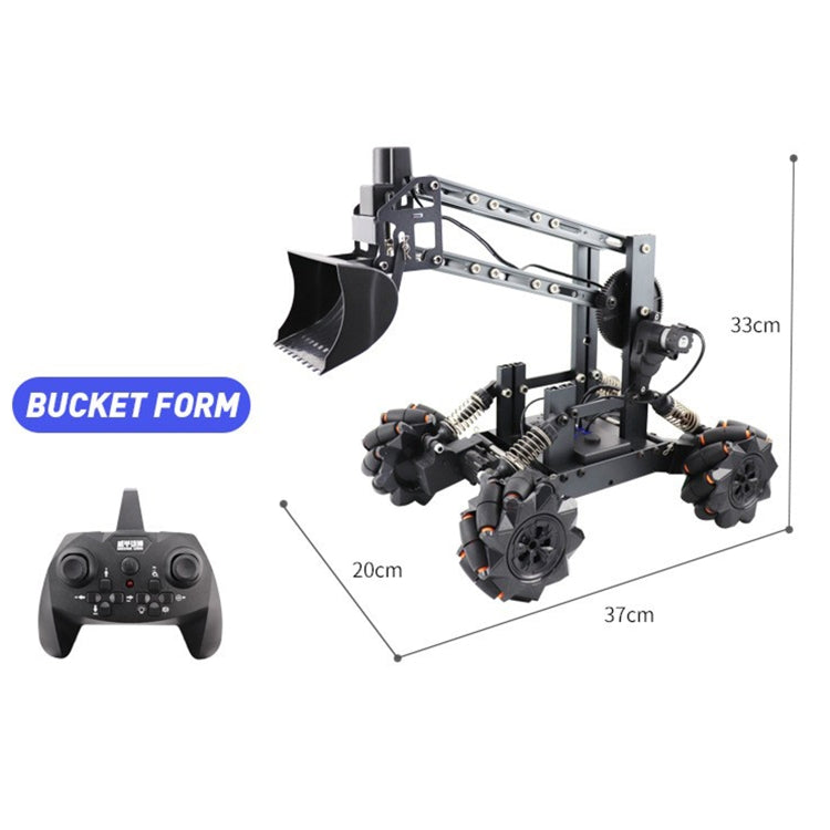 Escavatore per auto di ingegneria con telecomando in lega JJR / C JK02, JJR/C JK02