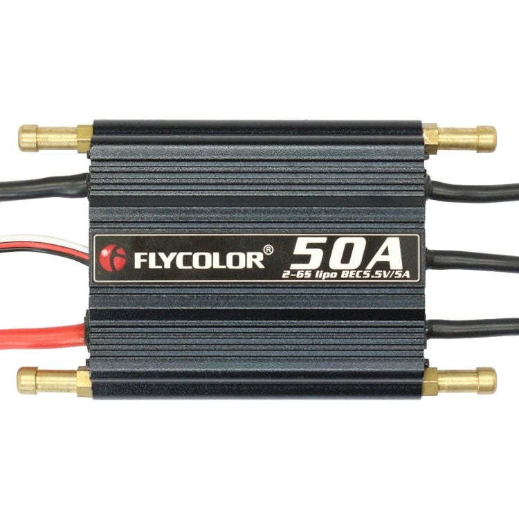 Regolatore velocità elettronico impermeabile 50A 2-6S per barca R