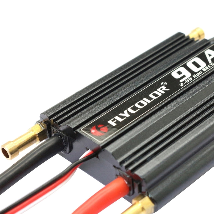 Regolatore di velocità Flycolor 90A 2-6S per barca RC