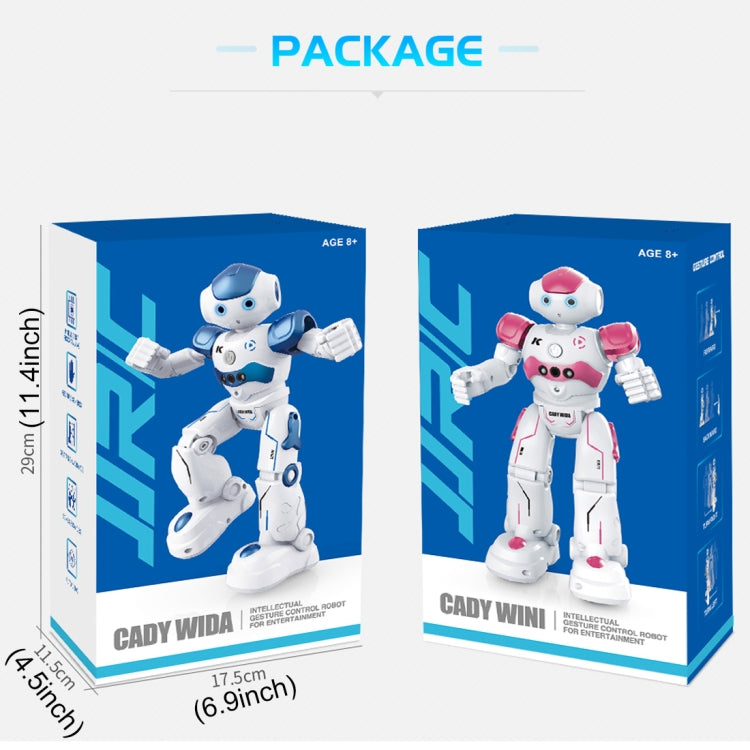 JJR/C R2 CADY WIDA RC Robot Sensore di gesti Danza Programma intelligente Giocattolo Regalo per bambini Intrattenimento per bambini con telecomando, R2