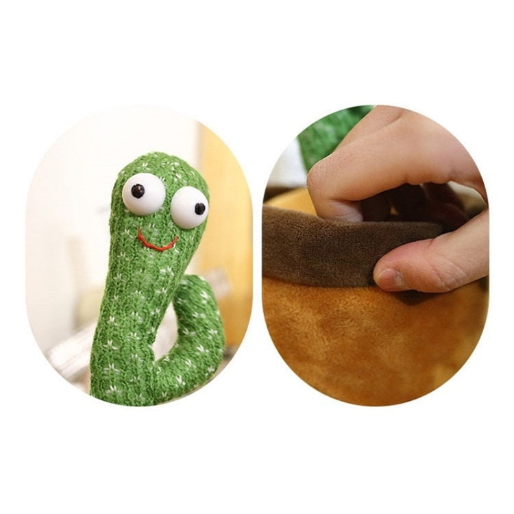 Bambola natalizia con cactus danzante e 120 canzoni
