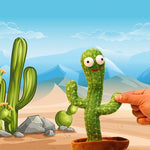 Bambola natalizia con cactus danzante e 120 canzoni