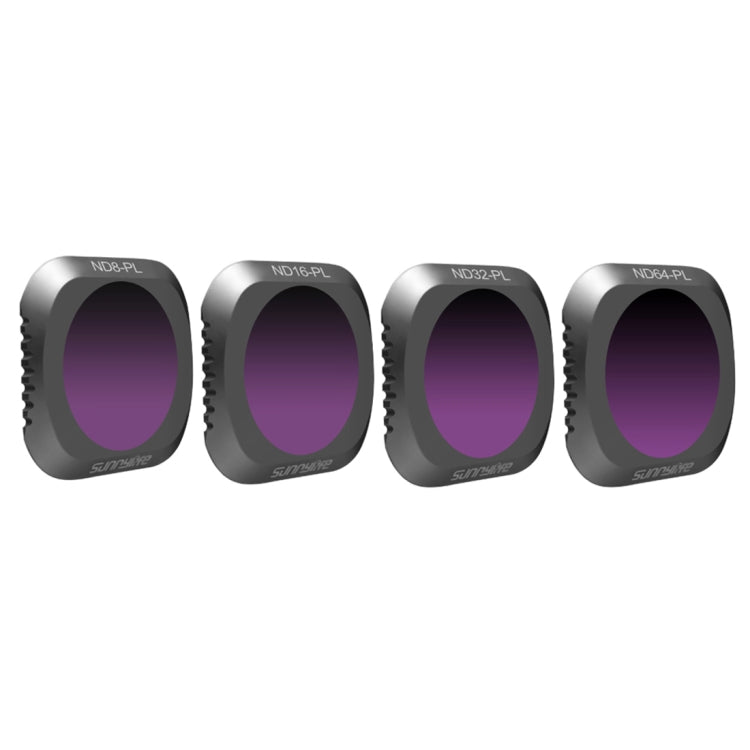Sunnylife M2P-FI538 ND8-PL + ND16-PL + ND32-PL + ND64-PL ND-PL Filtro obiettivo per DJI Mavic 2 Pro