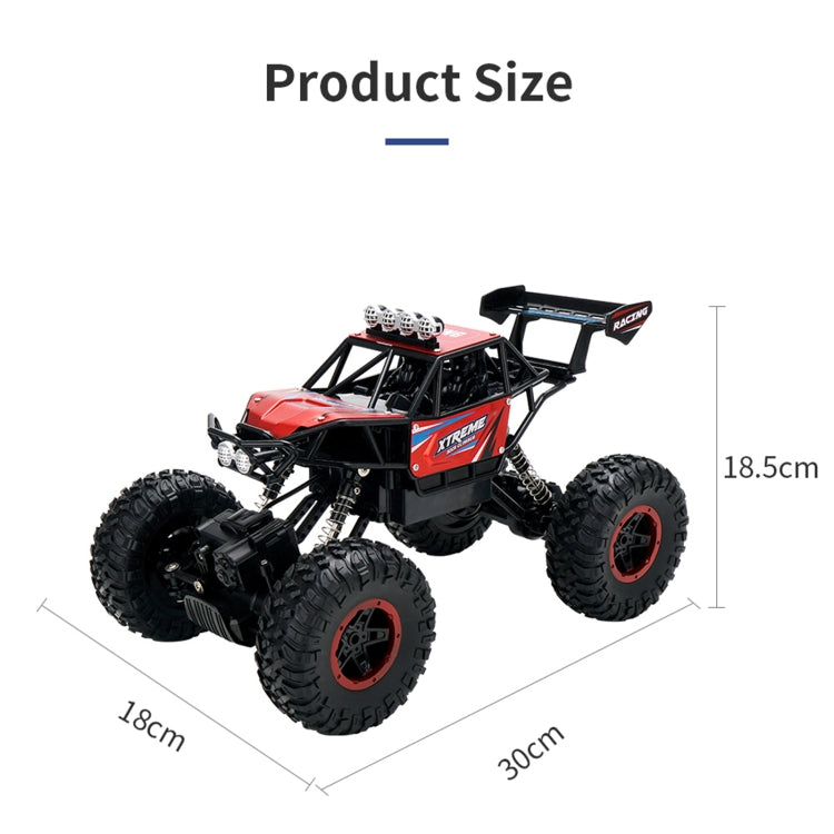 JJR/C Q112 1:14 4WD Auto da arrampicata in lega telecomandata, JJR/C Q112(Blue), JJR/C Q112(Red)