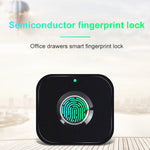 BP01-B Cassetto triplo con ricarica micro USB Sblocco mano destra Blocco con impronta digitale intelligente a semiconduttore, Right Hand Unlocking