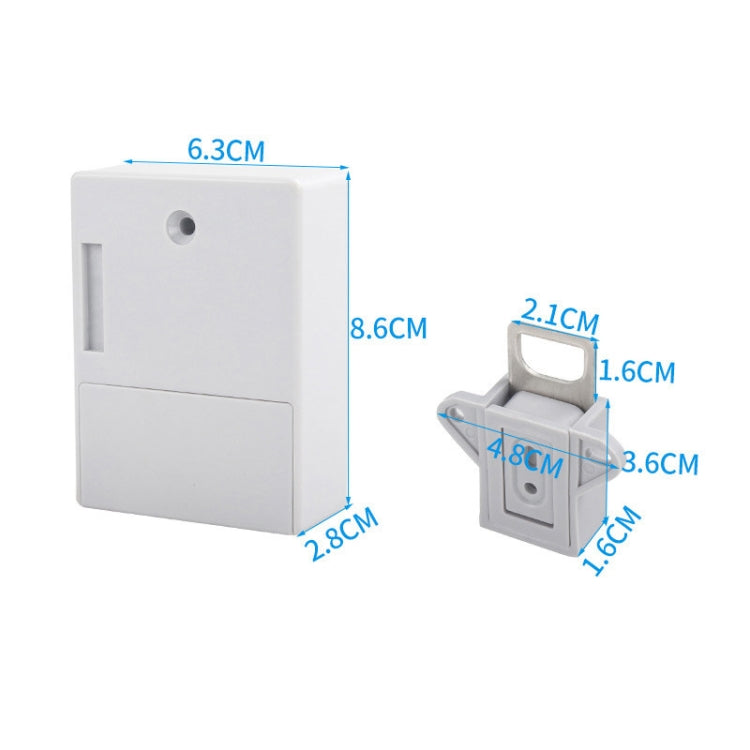 Serratura a induzione con scheda magnetica ABS T3 per armadio