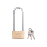 Lucchetto piccolo in rame, stile: trave di bloccaggio lunga, apertura 40 mm, Long, 40mm Open
