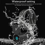 W16 IP65 Blocco impronte digitali impermeabile Corda in acciaio Antifurto Blocco per auto elettrica Blocco elettronico APP Bluetooth, W16 Bluetooth + Fingerprint