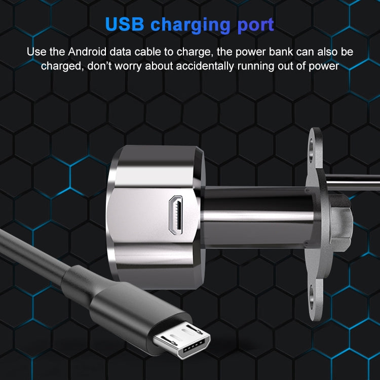T21FB Micro USB ricarica impronta digitale intelligente in lega di zinco + serratura per armadietto con serratura a cassetto aperto singolo Bluetooth, Single Open Fingerprint + Bluetooth