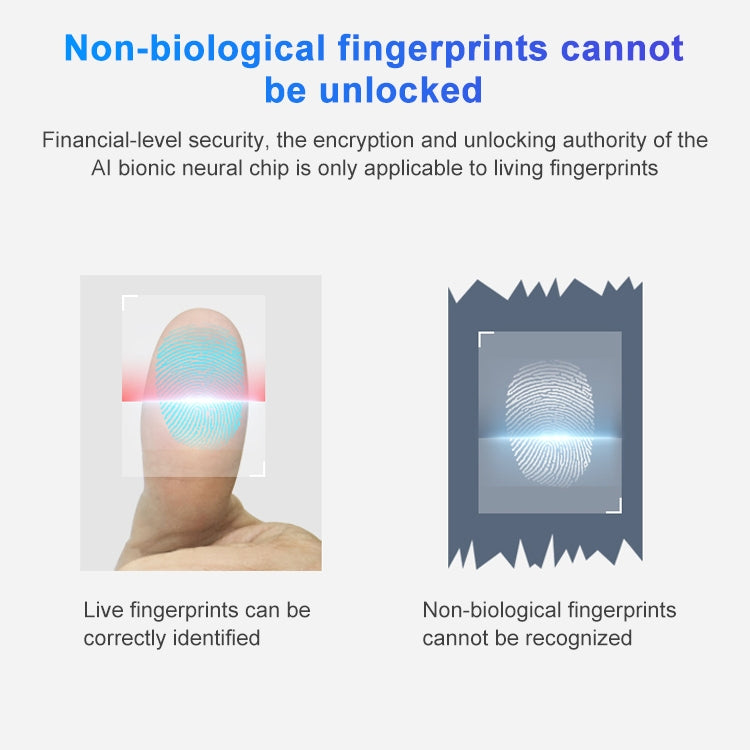 T23FB Micro USB ricarica impronta digitale intelligente in lega di zinco + Bluetooth triplo collegamento serratura per cassetto aperto serratura per armadietto, Triple Linkage Open Fingerprint + Bluetooth