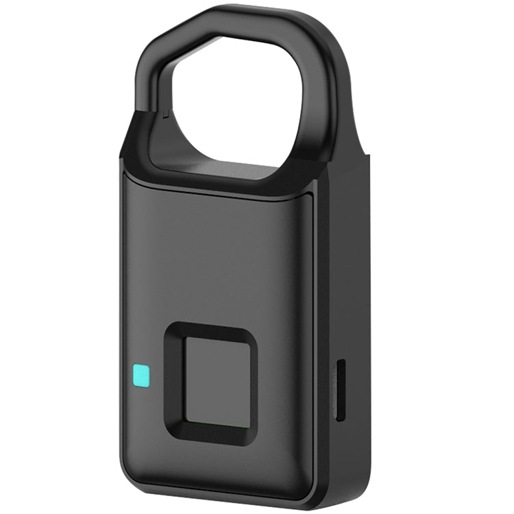 Piccolo lucchetto con rilevamento delle impronte digitali a semiconduttore di ricarica micro USB Anytek P4 3,7 V, P4