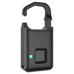 Piccolo lucchetto con rilevamento delle impronte digitali a semiconduttore di ricarica micro USB Anytek P4 3,7 V, P4