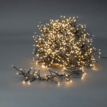 Christmas Lights | Clusters | 1512 LED's | Warm White | 11.00 m | Light effects: 7 | Indoor & Outdoor | Mains Powered