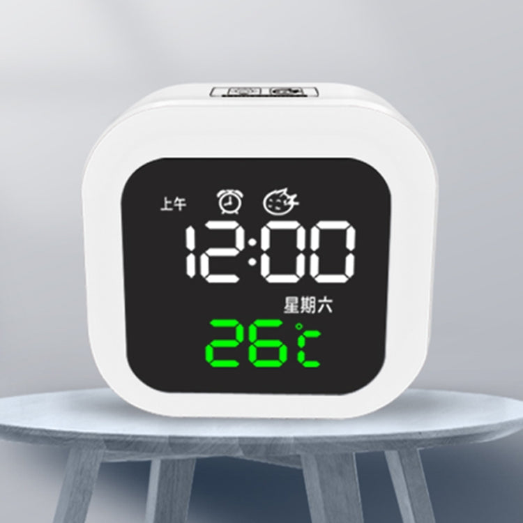 Orologio intelligente domestico USB con luce notturna, funzione di memoria e display LED, Smart Clock