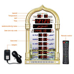 Display LCD Musulmano AZAN Orologio Preghiera Chiesa Sveglia, Spina Europea