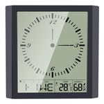 TS-8675 Orologio multifunzione con schermo grande Termometro igrometro creativo per uso domestico, TS-8675
