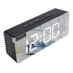 TS-S69-R Sveglia LED multifunzionale Batteria/Ricarica plug-in Orologio specchio per il trucco a doppio scopo, TS-S69-G, TS-S69-HW, TS-S69-R