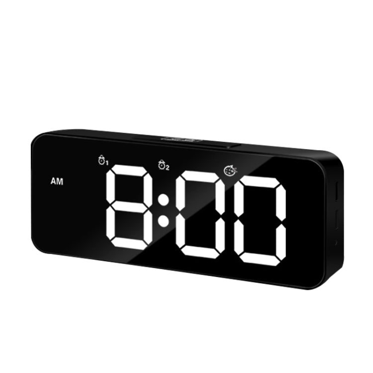 Sveglia elettronica a LED con comando vocale e doppia USB