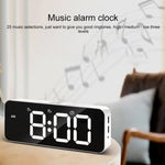 XM905 Sveglia multifunzione a comando vocale Orologio da parete elettronico a LED