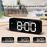 XM905 Sveglia multifunzione a comando vocale Orologio da parete elettronico a LED