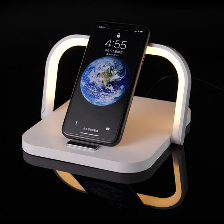 Lampada da scrivania LED touch con caricatore wireless