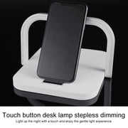 Lampada da scrivania LED touch con caricatore wireless