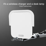 Lampada da scrivania LED con caricatore wireless integrato