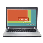 NT156WHM-N44 Pannelli LCD TFT per schermo portatile da 15,6 pollici 30 pin ad alta risoluzione 1366 x 768, NT156WHM-N44