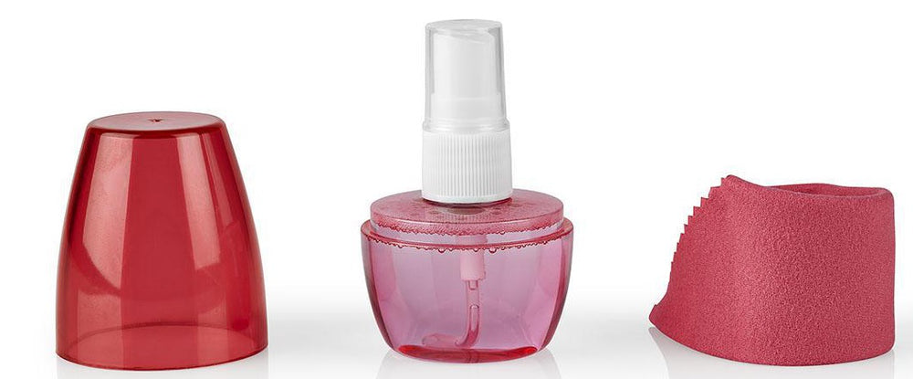 Spray per pulizia schermo 40ml con panno in microfibra
