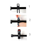 Cinghie elastiche in silicone per bici 5 pezzi
