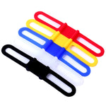 Cinghie elastiche in silicone per bici 5 pezzi