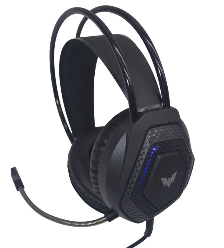 Cuffie da gaming con microfono e illuminazione LED Crown Micro