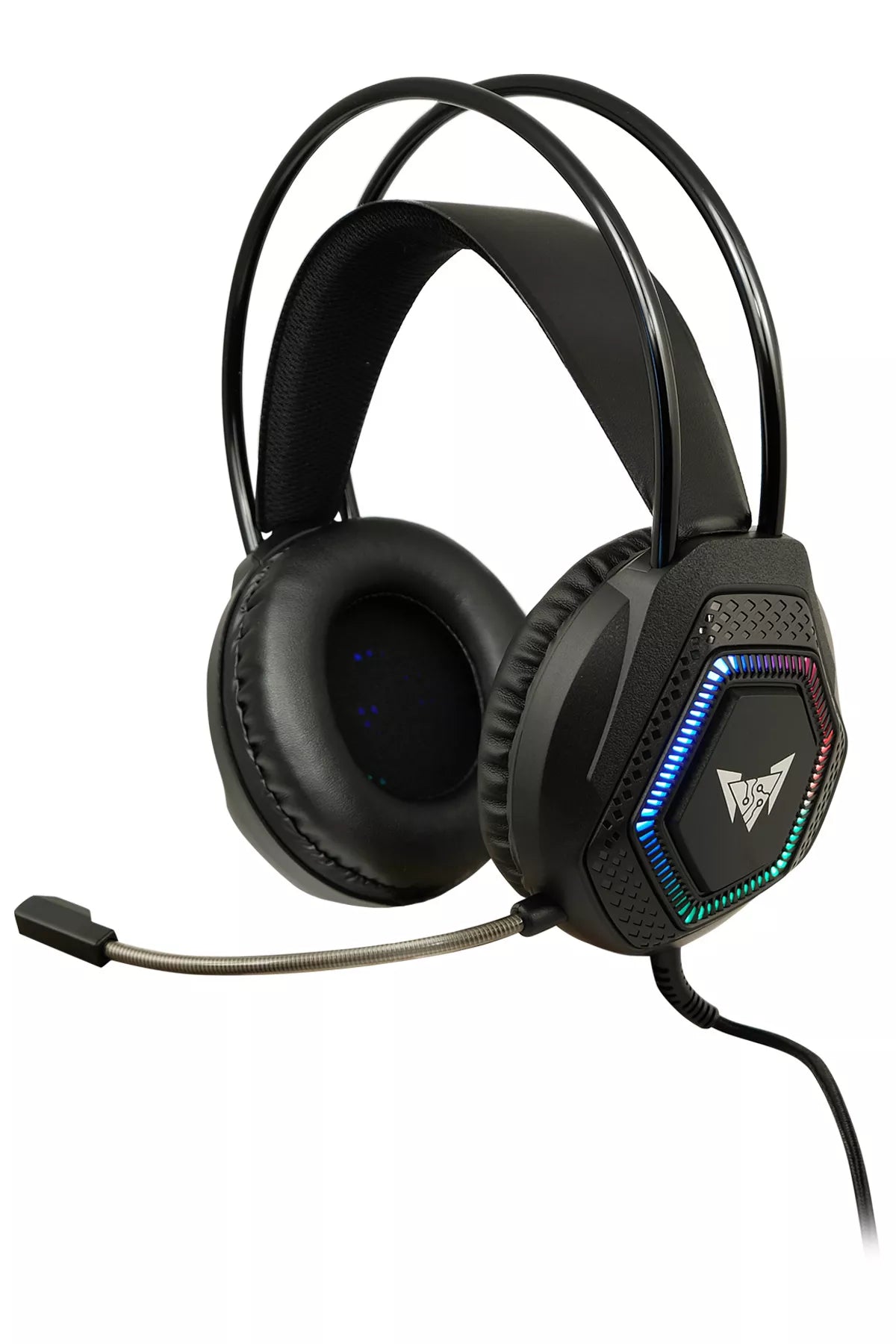 Cuffie da gaming con microfono e illuminazione LED Crown Micro 6941141614272 CMBH-121