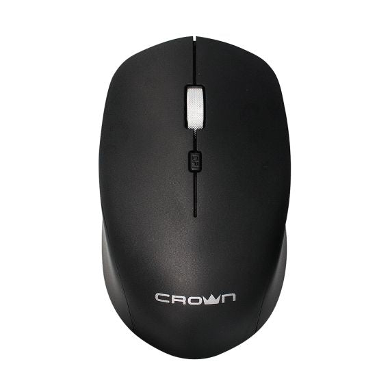 Mouse wireless DPI regolabile 800-1600 nero CrownMicro