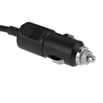 Caricatore per auto con due porte USB e due prese accendisigari da 5 V 1 A+2,4 A con funzione di supporto, 5V 1A+2.4A