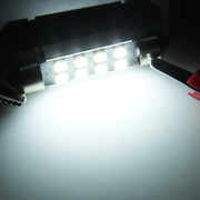 2 PZ 39mm Festoon 3W 300LM Luce bianca 8 LED 3528 SMD Canbus Lampade da lettura per auto senza errori, DC 12, 39mm