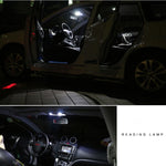 2 PZ 41mm Festoon 3W 300LM Luce bianca 8 LED 3528 SMD Canbus Lampade da lettura per auto senza errori, DC 12, 41mm
