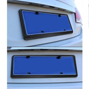 2 cornici per targa per auto. Cornice per targa in acciaio inossidabile, Stainless Steel, Stainless Steel License Plate Frame