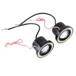 Fendinebbia fendinebbia per auto Angel Eyes da 3,0 pollici DC 12V 10W 900LM 6500K (luce bianca + luce bianca), 3.0 inch