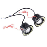 Fendinebbia fendinebbia per auto Angel Eyes da 3,0 pollici DC 12V 10W 900LM 6500K (luce bianca + luce bianca), 3.0 inch