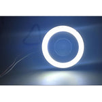 Fendinebbia fendinebbia per auto Angel Eyes da 3,0 pollici DC 12V 10W 900LM 6500K (luce bianca + luce bianca), 3.0 inch
