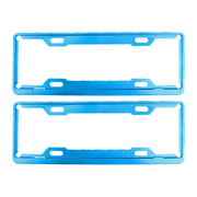 2 pz. Cornici per targa per auto Car Styling Cornice per targa in lega di alluminio Portatarga universale Accessori per auto