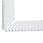 2 pz. Cornici per targa per auto Car Styling Cornice per targa universale Accessori per auto porta targa, Aluminum Alloy License Plate Frame