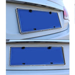 2 pz. Cornici per targa per auto Car Styling Cornice per targa universale Accessori per auto porta targa, Aluminum Alloy License Plate Frame