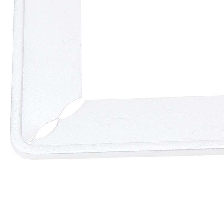 2 pezzi porta targa per auto semplice e bello, accessori per auto porta targa universale, License Plate Frame Holder