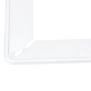 2 pezzi porta targa per auto semplice e bello, accessori per auto porta targa universale, License Plate Frame Holder